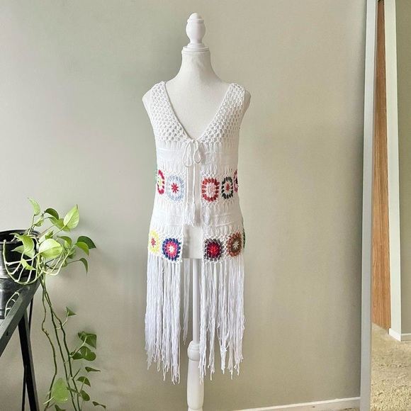 CROCHET CARDIGAN - Picture 1 of 4